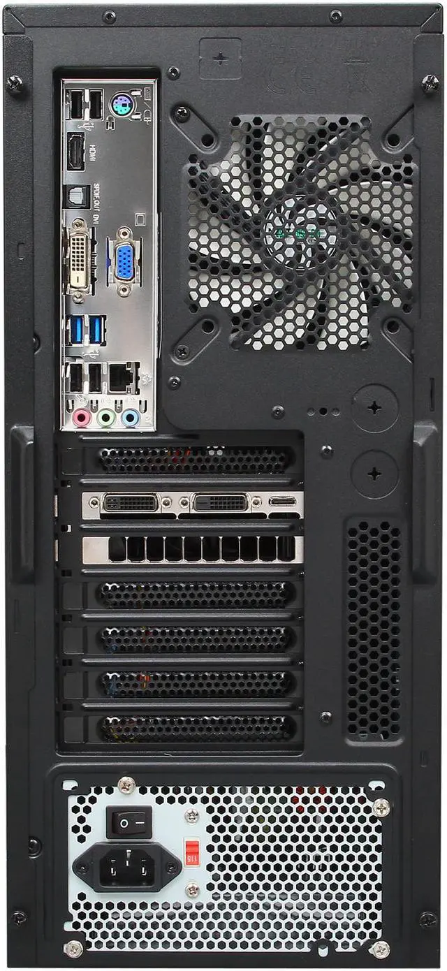 Alt view image 8 of 9 - iBUYPOWER (Powered by ASUS Motherboard) Desktop PC (ASUS P8Z77 Series Motherboard) Gamer Power NE200A Intel Core i5-3570K 8GB DDR3 1TB HDD NVIDIA GeForce GTX 650 Ti 2GB Windows 7 Home Premium 64-Bit