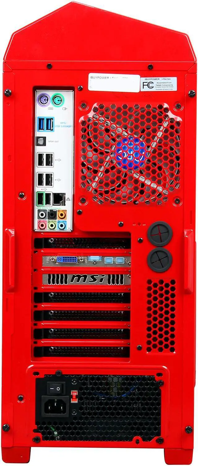 Alt view image 6 of 10 - iBUYPOWER (Powered by ASUS Motherboard) Desktop PC (ASUS M5A97 Series Motherboard) Gamer Power NE280A AMD FX-Series FX-6100 8GB DDR3 1TB HDD AMD Radeon HD 7870 2GB Windows 7 Home Premium 64-Bit