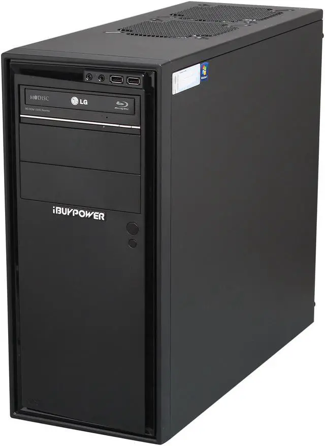 Alt view image 3 of 9 - iBUYPOWER (Powered by ASUS Motherboard) Desktop PC (ASUS M5A97 Series Motherboard) Gamer Power NE281A AMD FX-Series FX-8350 16GB DDR3 500GB HDD AMD Radeon HD 7950 3GB Windows 7 Home Premium 64-Bit