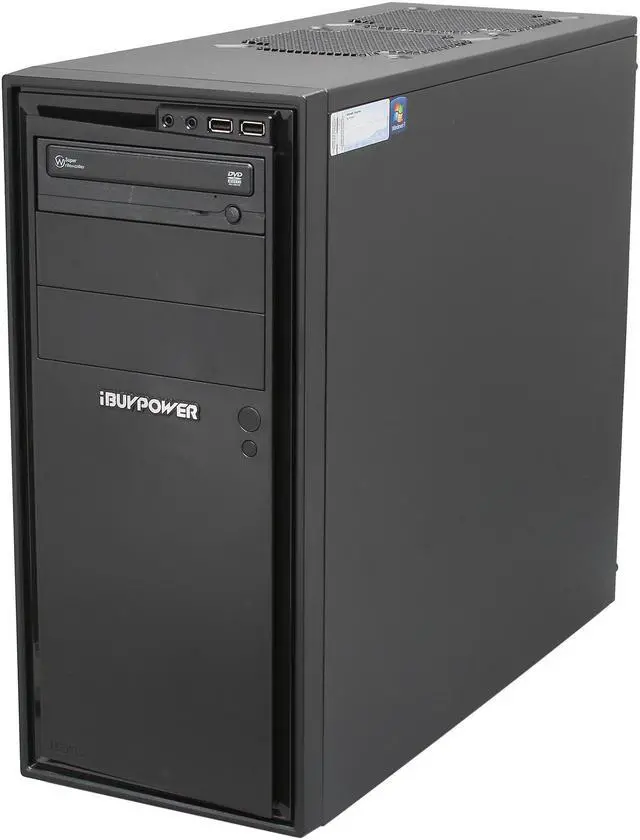 Alt view image 3 of 9 - iBUYPOWER Desktop PC Power NE600FX AMD FX-Series FX-4130 4GB DDR3 1TB HDD AMD Radeon HD 6450 1GB Windows 7 Home Premium 64-Bit