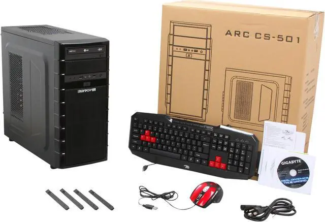 Alt view image 9 of 9 - iBUYPOWER Desktop PC Gamer NE630x AMD FX-Series FX-6300 8GB DDR3 1TB HDD NVIDIA Geforce GTX 650 1GB Windows 7 Home Premium 64-Bit