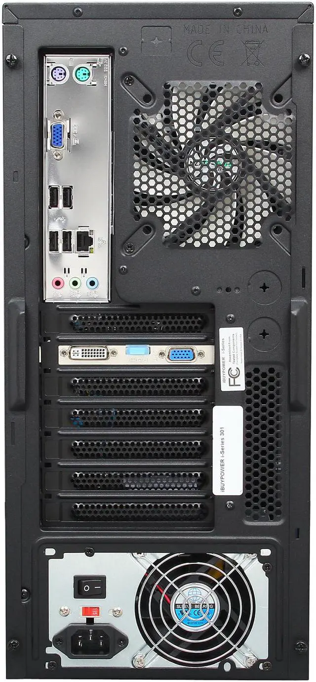 Alt view image 8 of 9 - iBUYPOWER Desktop PC Extreme NE602FX AMD FX-Series FX-8120 4GB DDR3 500GB HDD NVIDIA Geforce GT 610 1GB Windows 7 Home Premium 64-Bit