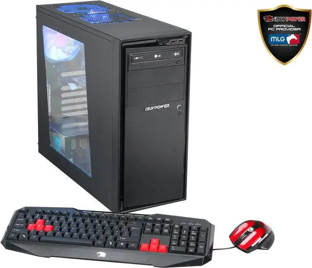 Main image of iBUYPOWER Desktop PC Extreme NE602FX AMD FX-Series FX-8120 4GB DDR3 500GB HDD NVIDIA Geforce GT 610 1GB Windows 7 Home Premium 64-Bit