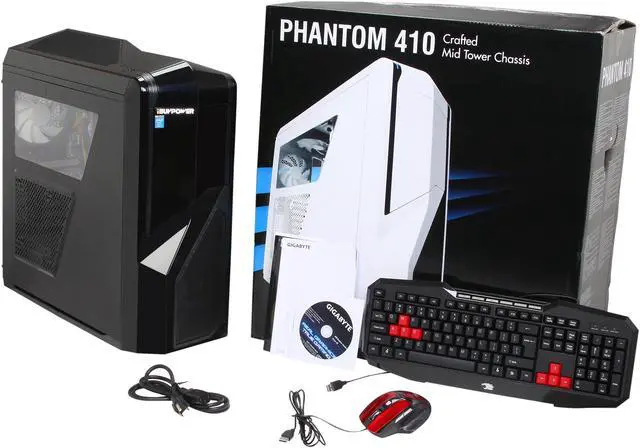 Alt view image 10 of 10 - iBUYPOWER Desktop PC Gamer Power NE704i Intel Core i5-4670K 8GB DDR3 1TB HDD AMD Radeon HD 7770 1GB Windows 7 Home Premium 64-Bit