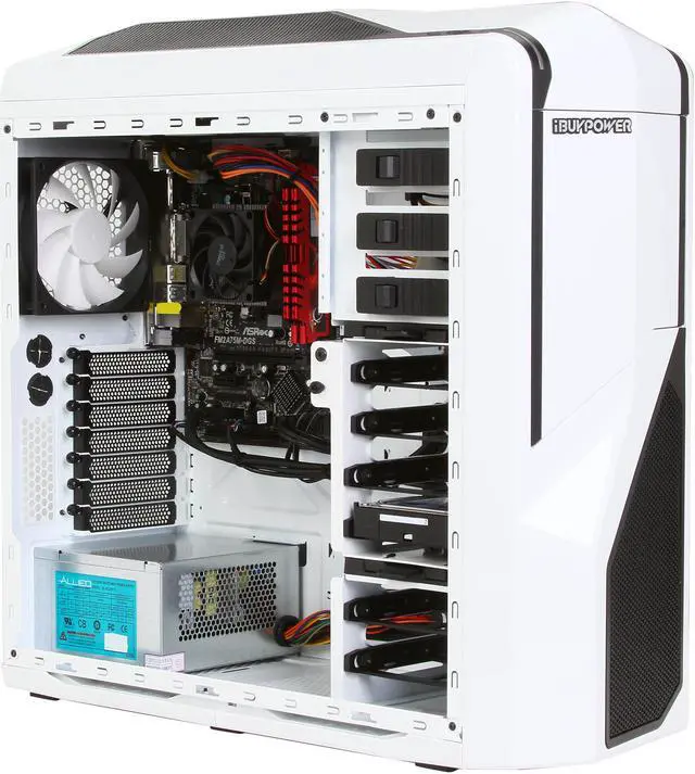 Alt view image 8 of 10 - iBUYPOWER Desktop PC AMD NE6800K AMD A10-6800K 8GB DDR3 1TB HDD AMD Radeon HD 8670D Windows 7 Home Premium 64-Bit