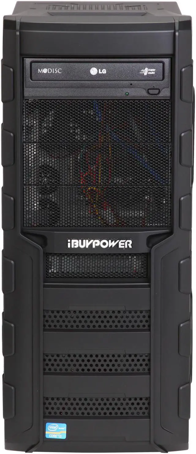 Alt view image 2 of 10 - iBUYPOWER Desktop PC Solaris Series NE702D3 Intel Core i3-3220 8GB DDR3 500GB HDD NVIDIA GeForce GT 630 Windows 7 Home Premium 64-bit