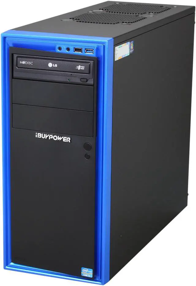 Alt view image 3 of 9 - iBUYPOWER Desktop PC Solaris Series NE704i Intel Core i5-3570K 8GB DDR3 1TB HDD NVIDIA GeForce GTX 760 Windows 7 Home Premium 64-bit