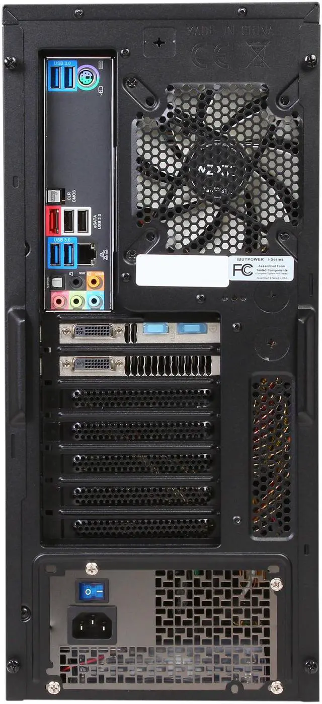 Alt view image 8 of 9 - iBUYPOWER Desktop PC Solaris Series NE704i Intel Core i5-3570K 8GB DDR3 1TB HDD NVIDIA GeForce GTX 760 Windows 7 Home Premium 64-bit
