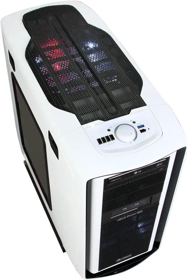 Alt view image 8 of 10 - iBUYPOWER Desktop PC NE9590FX AMD FX-Series FX-9590 32GB DDR3 2TB + 240GB SSD HDD AMD Radeon HD 7950 Windows 8 64-bit