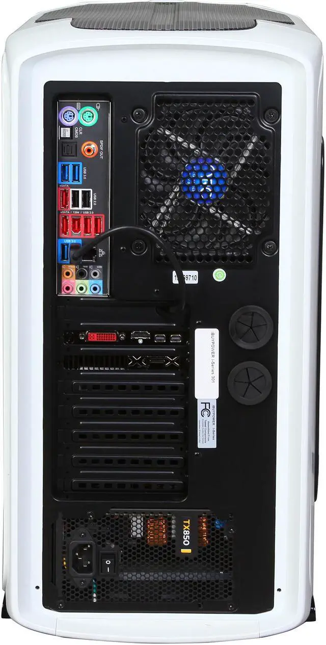 Alt view image 9 of 10 - iBUYPOWER Desktop PC NE9590FX AMD FX-Series FX-9590 32GB DDR3 2TB + 240GB SSD HDD AMD Radeon HD 7950 Windows 8 64-bit