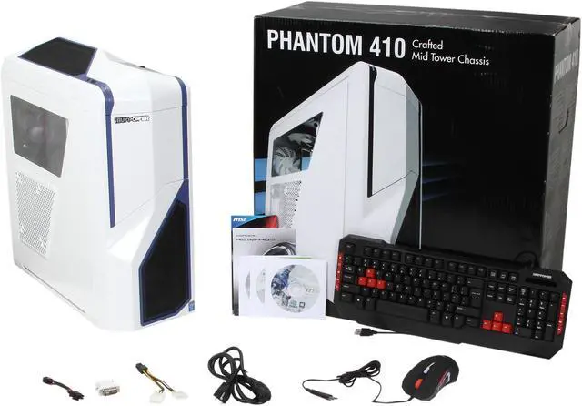 Alt view image 10 of 10 - iBUYPOWER Desktop PC Phantom Series NE733D3 Intel Core i7-4790K 16GB DDR3 1TB HDD + 120G SSD HDD NVIDIA GeForce GTX 770 2GB Windows 8.1 64-Bit