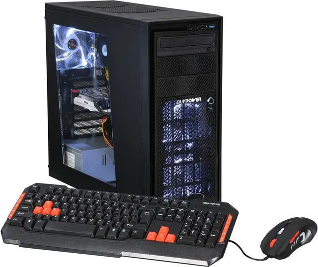 Main image of iBUYPOWER Desktop PC SOURCE SERIES NE641FX AMD FX-Series FX-8320 (3.50 GHz) 8 GB DDR3 1 TB HDD NVIDIA GeForce GTX 950 2 GB Windows 10 Home 64-Bit