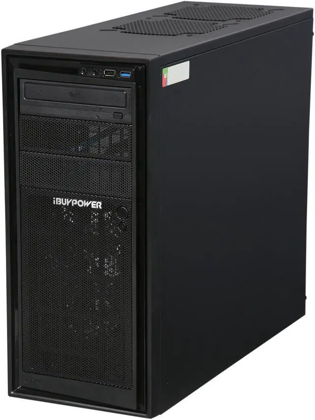 Alt view image 3 of 9 - iBUYPOWER Desktop PC SOURCE SERIES NE641FX AMD FX-Series FX-8320 (3.50 GHz) 8 GB DDR3 1 TB HDD NVIDIA GeForce GTX 950 2 GB Windows 10 Home 64-Bit