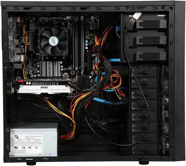 Alt view image 6 of 9 - iBUYPOWER Desktop PC SOURCE SERIES NE641FX AMD FX-Series FX-8320 (3.50 GHz) 8 GB DDR3 1 TB HDD NVIDIA GeForce GTX 950 2 GB Windows 10 Home 64-Bit