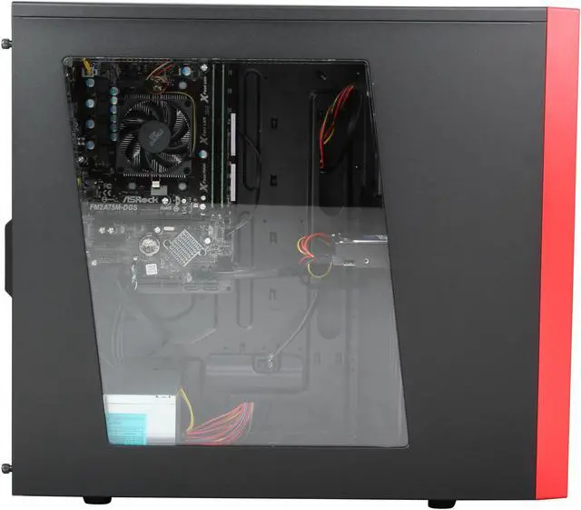 Alt view image 4 of 9 - iBUYPOWER Desktop PC SOURCE SERIES NE631K AMD A10-6800K 8GB DDR3 1TB HDD AMD Radeon HD 8670D Windows 8.1 64-Bit