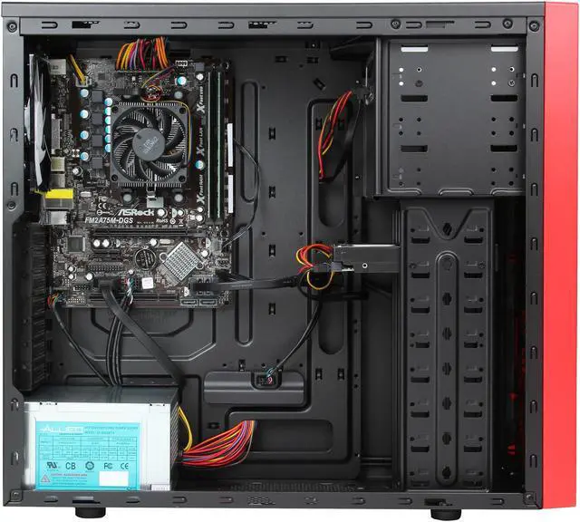 Alt view image 6 of 9 - iBUYPOWER Desktop PC SOURCE SERIES NE631K AMD A10-6800K 8GB DDR3 1TB HDD AMD Radeon HD 8670D Windows 8.1 64-Bit