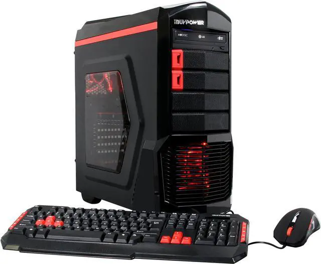 Main image of iBUYPOWER Desktop PC ARC Series NE621FX AMD FX-Series FX-6300 8GB DDR3 1TB HDD AMD Radeon R7 360 2 GB Windows 10 Home 64-Bit