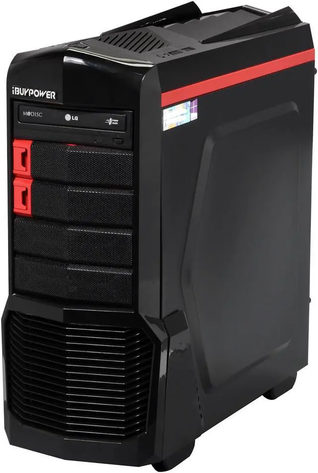 Alt view image 3 of 10 - iBUYPOWER Desktop PC ARC Series NE621FX AMD FX-Series FX-6300 8GB DDR3 1TB HDD AMD Radeon R7 360 2 GB Windows 10 Home 64-Bit