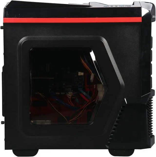 Alt view image 4 of 10 - iBUYPOWER Desktop PC ARC Series NE611FX AMD FX-Series FX-4300 4GB DDR3 1TB HDD AMD Radeon R5 230 1 GB Windows 10 Home 64-Bit