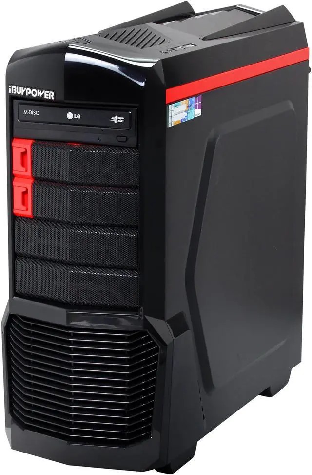Alt view image 3 of 11 - iBUYPOWER Desktop PC A10-7700K AMD A10-7700K 8GB DDR3 1TB HDD AMD INTEGRATED RADEON R7 SERIES Windows 8.164bit