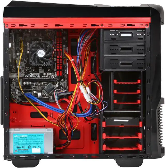 Alt view image 6 of 11 - iBUYPOWER Desktop PC A10-7700K AMD A10-7700K 8GB DDR3 1TB HDD AMD INTEGRATED RADEON R7 SERIES Windows 8.164bit