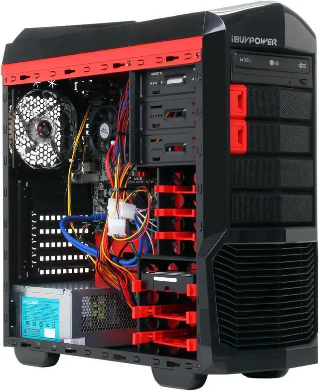 Alt view image 7 of 11 - iBUYPOWER Desktop PC A10-7700K AMD A10-7700K 8GB DDR3 1TB HDD AMD INTEGRATED RADEON R7 SERIES Windows 8.164bit