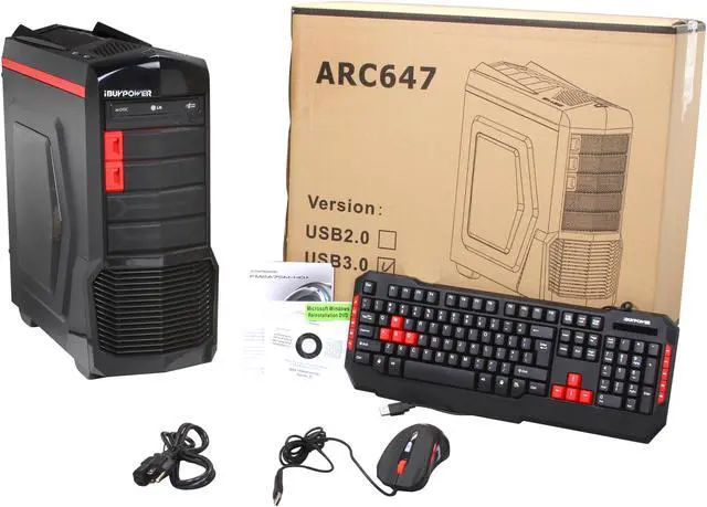 Alt view image 11 of 11 - iBUYPOWER Desktop PC A10-7700K AMD A10-7700K 8GB DDR3 1TB HDD AMD INTEGRATED RADEON R7 SERIES Windows 8.164bit
