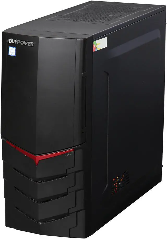 Alt view image 3 of 9 - iBUYPOWER Desktop PC ATLAS NE703i-1 Intel Core i5 6400 2.7 GHz (3.3 GHz with Turbo) 8 GB DDR4 1 TB HDD Windows 10 Home 64-Bit