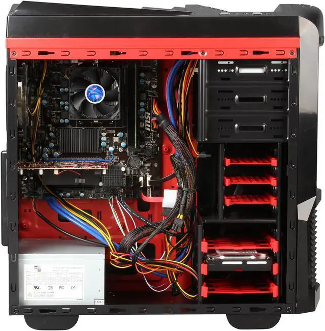 Alt view image 6 of 10 - iBUYPOWER Desktop PC ARC NE621FX-1 AMD FX-Series FX-6300 8GB DDR3 500GB HDD AMD Radeon R7 250 2GB Windows 8.1 64Bit