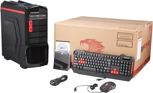 Alt view image 10 of 10 - iBUYPOWER Desktop PC ARC NE621FX-1 AMD FX-Series FX-6300 8GB DDR3 500GB HDD AMD Radeon R7 250 2GB Windows 8.1 64Bit