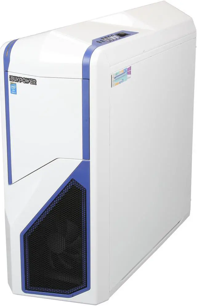 Alt view image 3 of 10 - iBUYPOWER Desktop PC Phantom Series NE103F Intel Core i5-4440 8GB DDR3 1TB HD + 120GB SSD HDD NVIDIA GeForce GTX 650 Windows 8.1 64-bit