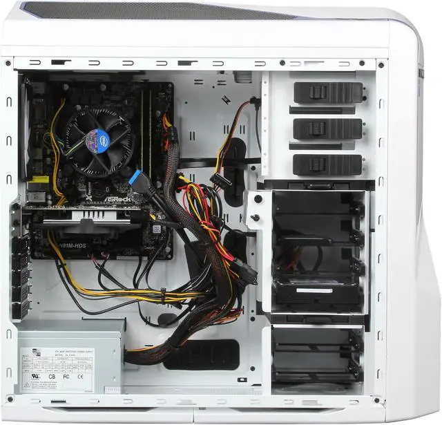 Alt view image 6 of 10 - iBUYPOWER Desktop PC Phantom Series NE103F Intel Core i5-4440 8GB DDR3 1TB HD + 120GB SSD HDD NVIDIA GeForce GTX 650 Windows 8.1 64-bit