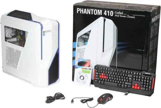 Alt view image 10 of 10 - iBUYPOWER Desktop PC Phantom Series NE103F Intel Core i5-4440 8GB DDR3 1TB HD + 120GB SSD HDD NVIDIA GeForce GTX 650 Windows 8.1 64-bit