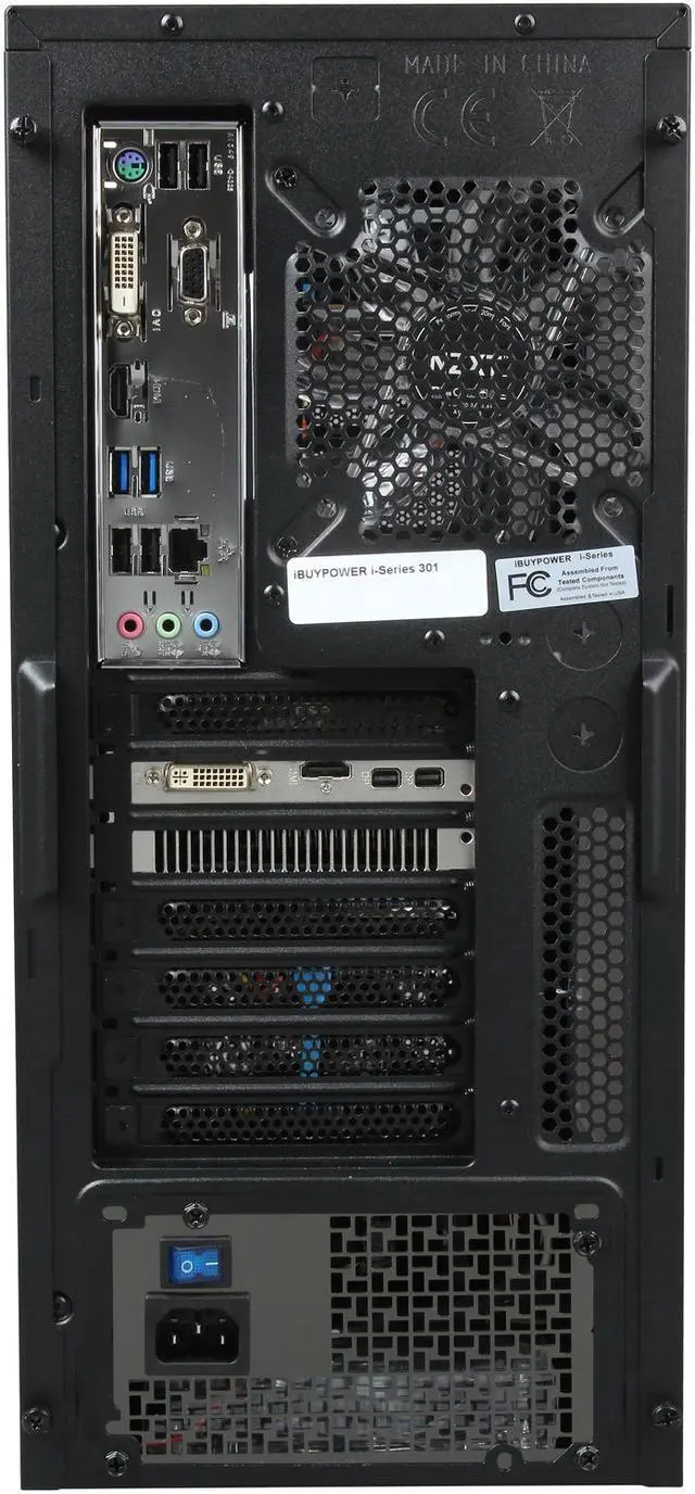 Alt view image 8 of 9 - iBUYPOWER Desktop PC SOURCE SERIES NE653FX AMD FX-Series FX-6300 8GB DDR3 1TB HDD AMD Radeon R9 280X Windows 7 Home Premium 64Bit
