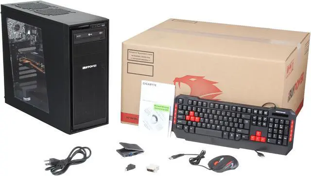 Alt view image 9 of 9 - iBUYPOWER Desktop PC SOURCE SERIES NE653FX AMD FX-Series FX-6300 8GB DDR3 1TB HDD AMD Radeon R9 280X Windows 7 Home Premium 64Bit