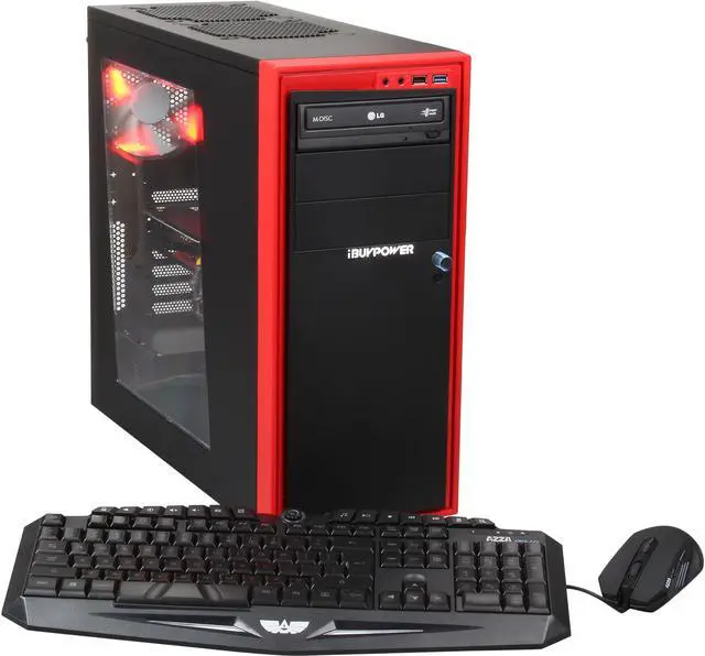 Main image of iBUYPOWER Desktop PC Source Series NE654FX AMD FX-Series FX-8320 8GB DDR3 1TB HDD AMD Radeon R9 270X Windows 7 Home Premium 64Bit
