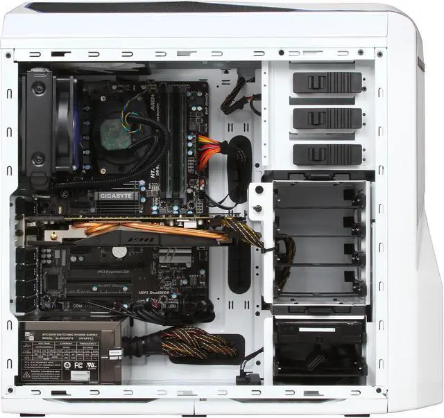 Alt view image 6 of 10 - iBUYPOWER Desktop PC Phantom Series NE656FX AMD FX-Series FX-9370 16GB DDR3 1TB HDD AMD Radeon R9 280X Windows 7 Home Premium 64Bit