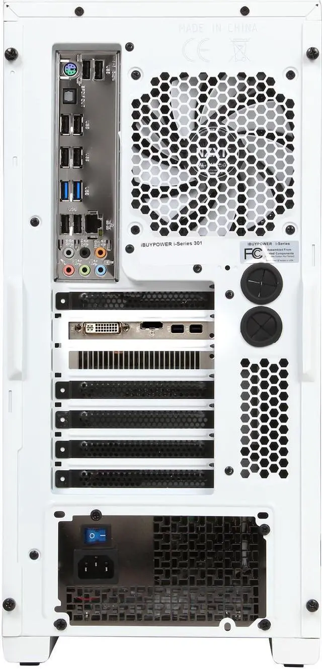 Alt view image 9 of 10 - iBUYPOWER Desktop PC Phantom Series NE656FX AMD FX-Series FX-9370 16GB DDR3 1TB HDD AMD Radeon R9 280X Windows 7 Home Premium 64Bit