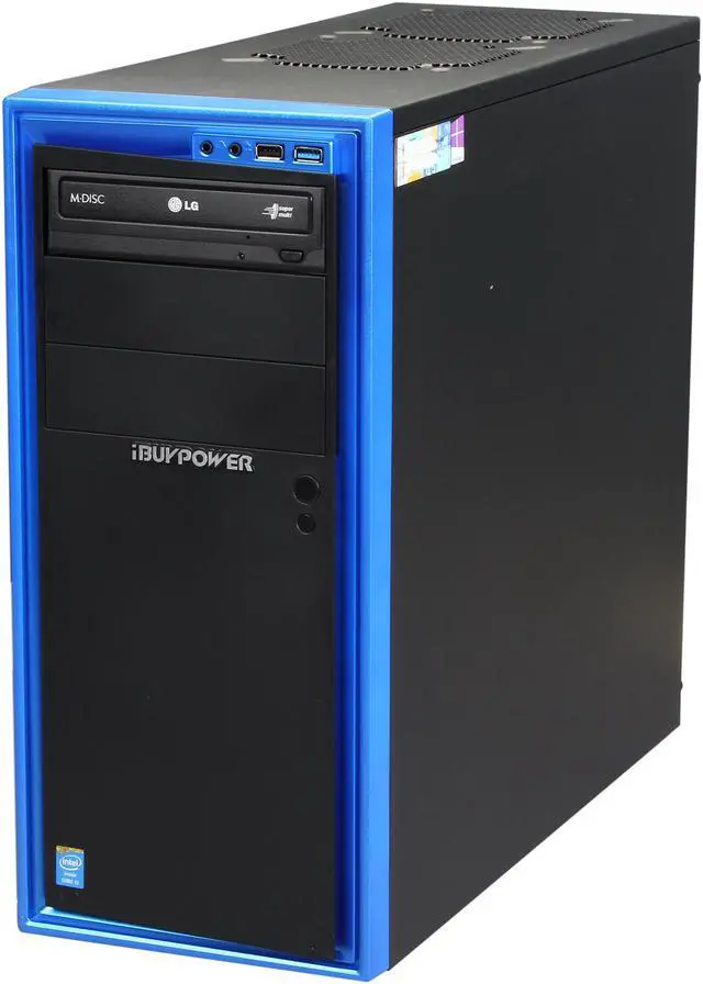 Alt view image 3 of 9 - iBUYPOWER Desktop PC ASUS POWERED NE760A Intel Core i5-4670K 8GB DDR3 1TB HDD NVIDIA GeForce GTX 750 2GB Windows 8.1 64-Bit