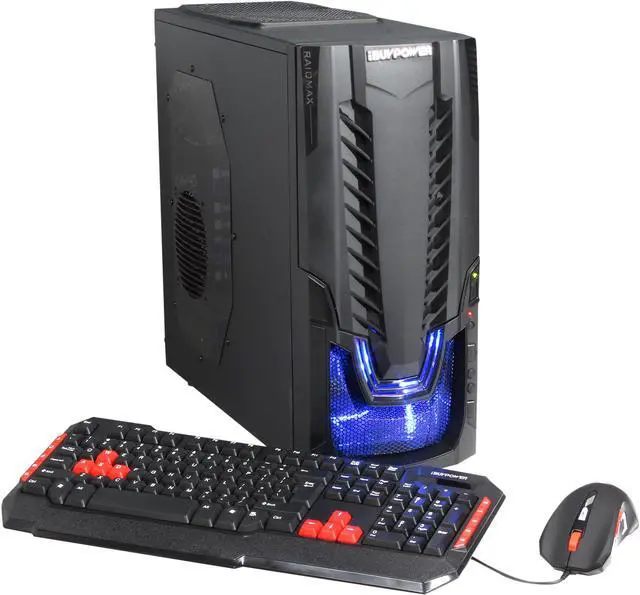 Main image of iBUYPOWER Desktop PC HORUS Series NE610FX AMD FX-Series FX-4300 4GB DDR3 500GB HDD AMD Radeon R5 230 1GB Windows 8.1