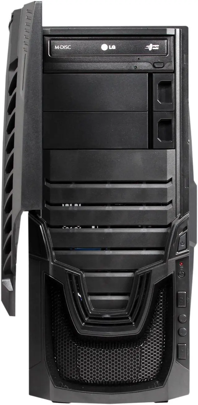 Alt view image 2 of 9 - iBUYPOWER Desktop PC HORUS Series NE610FX AMD FX-Series FX-4300 4GB DDR3 500GB HDD AMD Radeon R5 230 1GB Windows 8.1