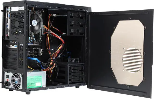 Alt view image 5 of 9 - iBUYPOWER Desktop PC HORUS Series NE610FX AMD FX-Series FX-4300 4GB DDR3 500GB HDD AMD Radeon R5 230 1GB Windows 8.1
