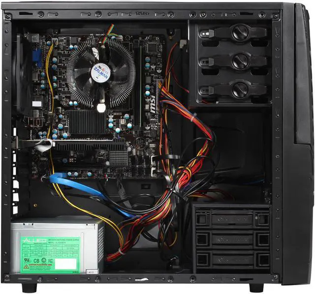 Alt view image 6 of 9 - iBUYPOWER Desktop PC HORUS Series NE610FX AMD FX-Series FX-4300 4GB DDR3 500GB HDD AMD Radeon R5 230 1GB Windows 8.1