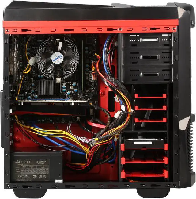 Alt view image 6 of 10 - iBUYPOWER Desktop PC ARC Series NE671FX AMD FX-Series FX-8320 8GB DDR3 1TB HDD AMD Radeon R9 270 2GB Windows 7 Home Premium 64-Bit