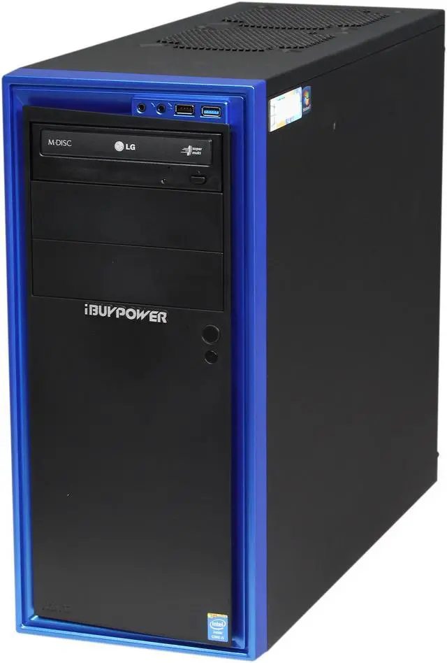 Alt view image 3 of 9 - iBUYPOWER Desktop PC SOURCE SERIES NE766D3 Intel Core i5-4460 8GB DDR3 1TB HDD NVIDIA GeForce GTX 760 2GB Windows 7 Home Premium 64-Bit
