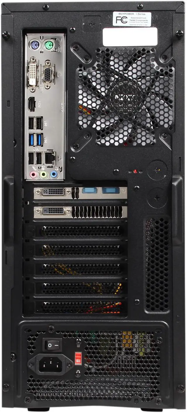 Alt view image 8 of 9 - iBUYPOWER Desktop PC SOURCE SERIES NE766D3 Intel Core i5-4460 8GB DDR3 1TB HDD NVIDIA GeForce GTX 760 2GB Windows 7 Home Premium 64-Bit