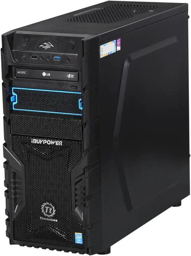 Alt view image 3 of 9 - iBUYPOWER Desktop PC T.T SERIES NE729i Intel Core i7-4790K 8GB DDR3 1TB HDD AMD Radeon R7 250 2 GB Windows 8.1 64-Bit