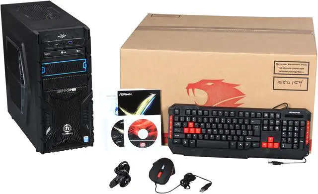 Alt view image 9 of 9 - iBUYPOWER Desktop PC T.T SERIES NE729i Intel Core i7-4790K 8GB DDR3 1TB HDD AMD Radeon R7 250 2 GB Windows 8.1 64-Bit