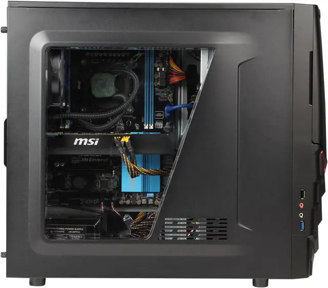 Alt view image 4 of 9 - iBUYPOWER Desktop PC Atlas Series NE582K Intel Core i7-5820K 16GB DDR4 1TB HDD NVIDIA GeForce GTX 960 2 GB Windows 8.1 64-Bit