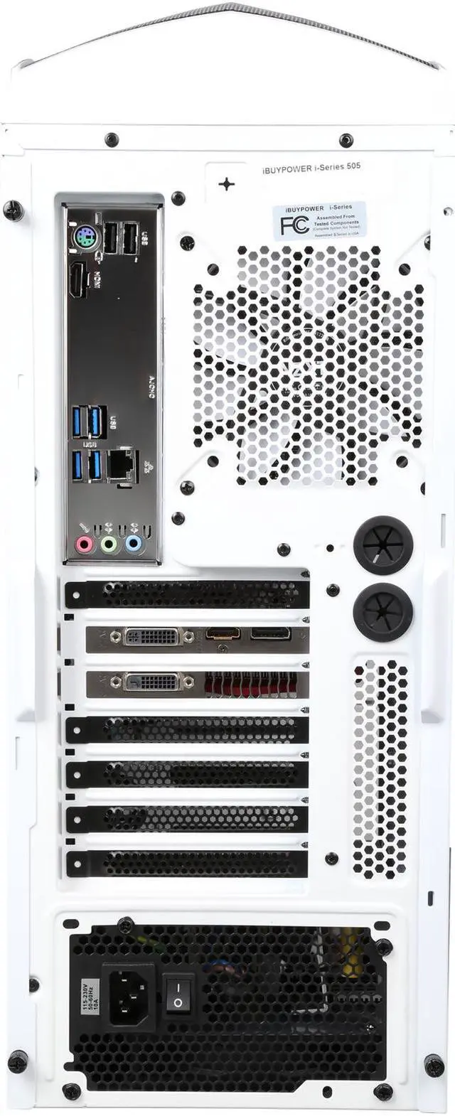 Alt view image 9 of 10 - iBUYPOWER Desktop PC Phantom Series NE783K Intel Core i7 4790K (4.0GHz) 16GB DDR3 1TB HDD 120GB SSD NVIDIA GeForce GTX 970 Windows 8.1 64-Bit